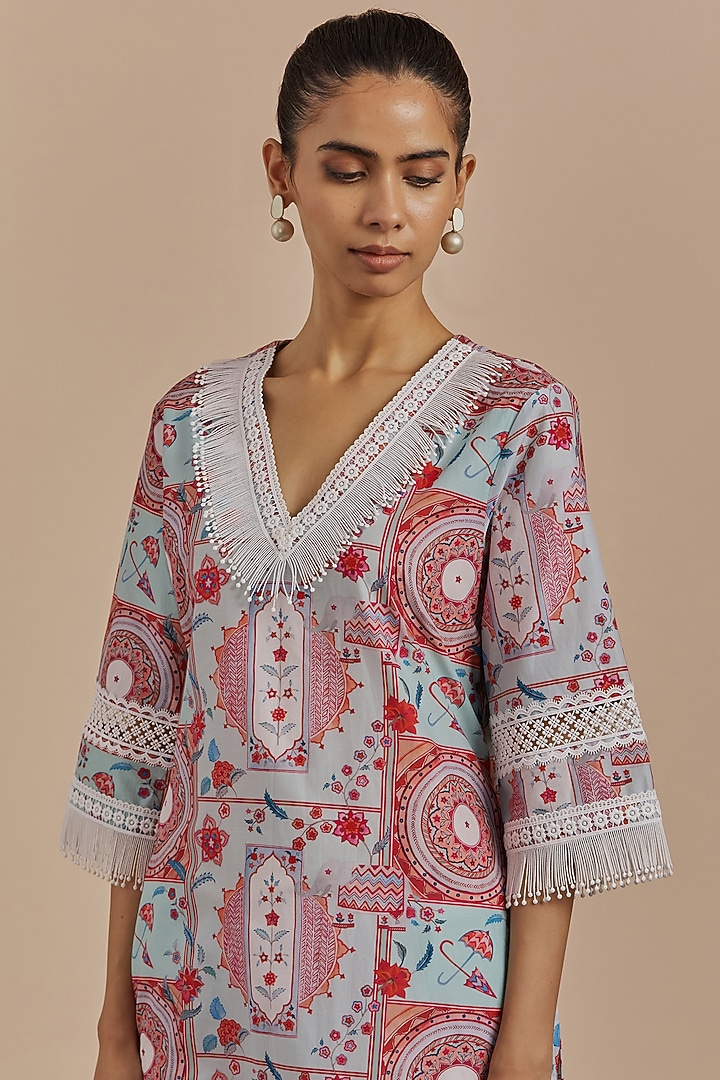 Sage Cotton Printed Kurta by Sage Saga at Pernia's Pop Up Shop