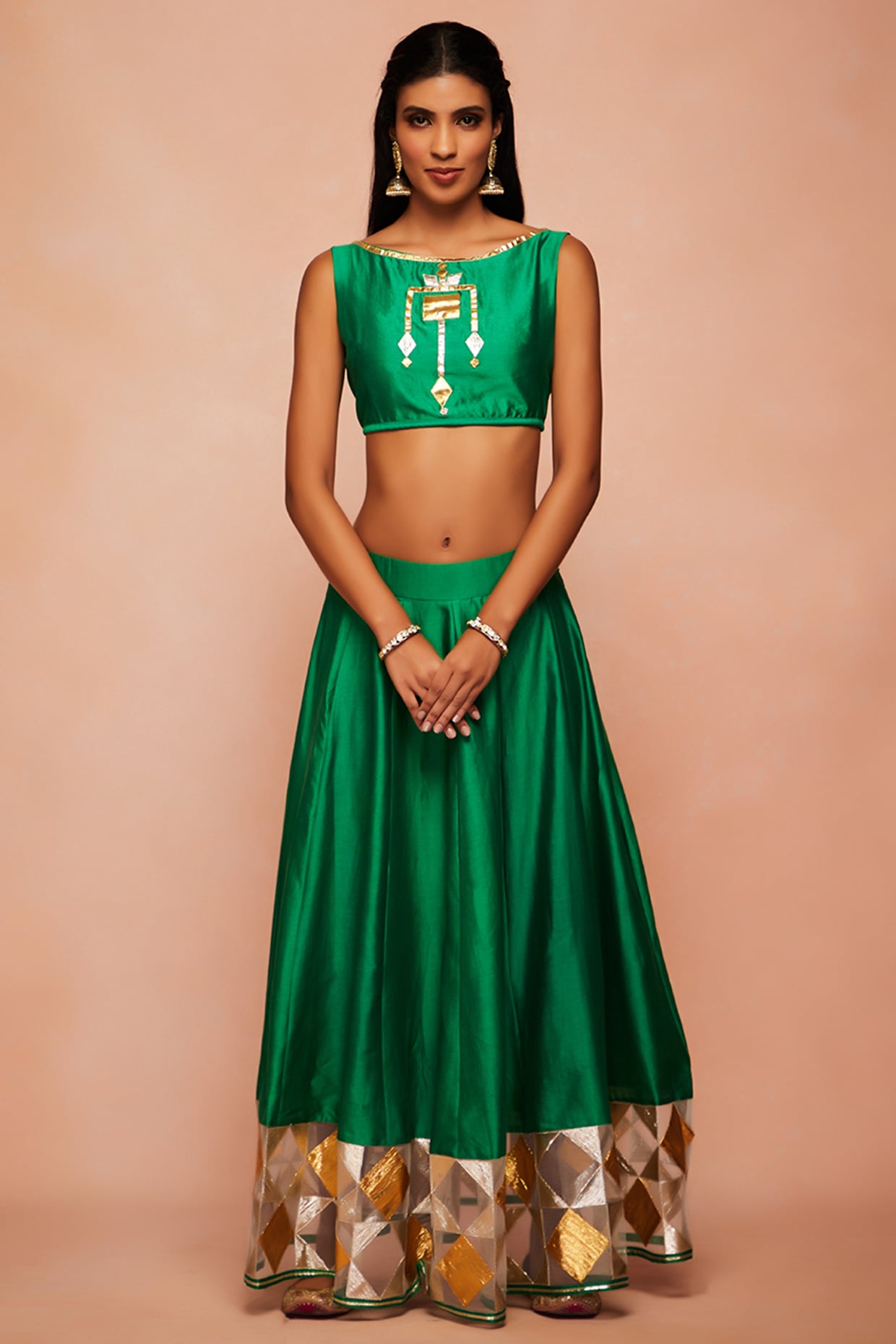 Ethnic Wear Green Croptops Buy Ethnic Wear Green Croptops Online only at Pernia s Pop Up Shop 2024