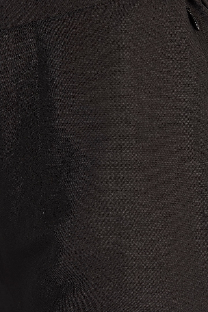 Black Embellished Striped Palazzo Pants by Gulabo By Abu Sandeep at Pernia's Pop Up Shop