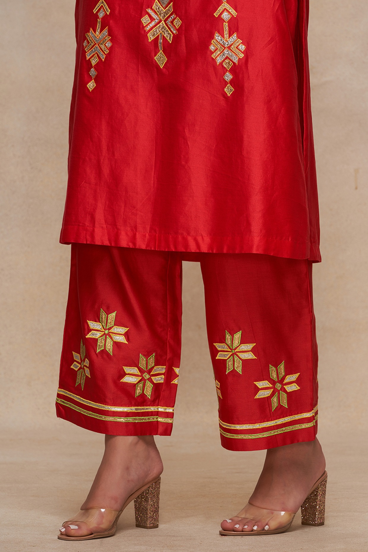 Ethnic straight shop pants online