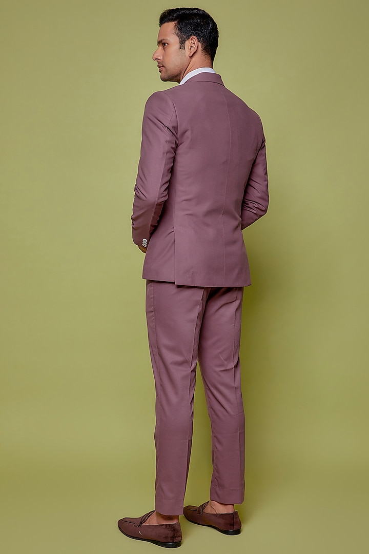 Mauve Terry Rayon Suit Set by SVEN SUITS at Pernia's Pop Up Shop