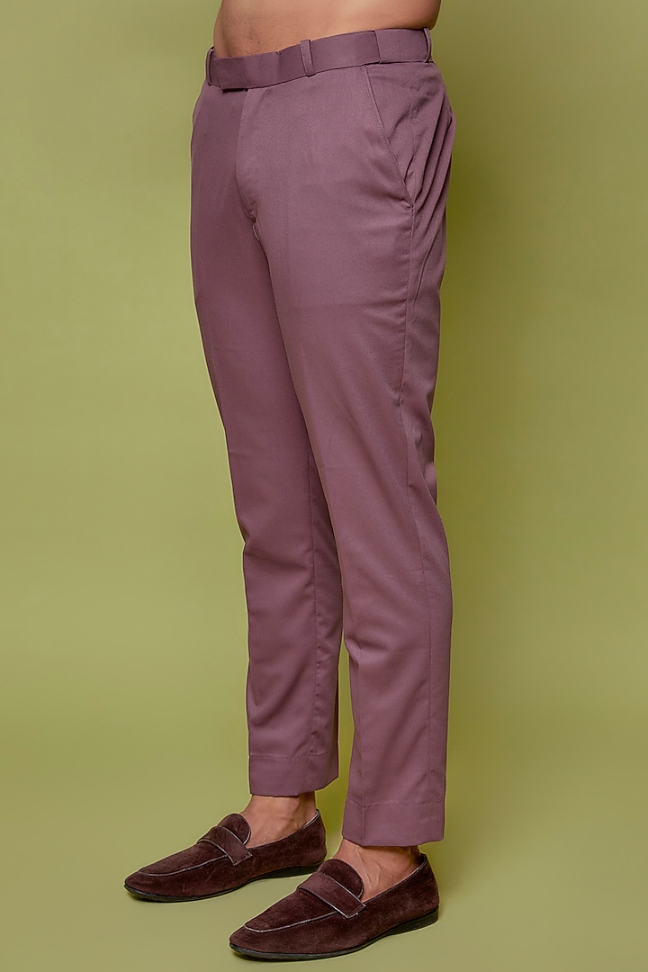 Mauve Terry Rayon Suit Set by SVEN SUITS at Pernia's Pop Up Shop