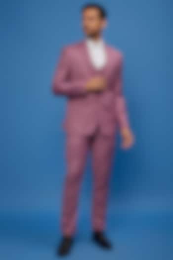 Mauve Terry Rayon Suit Set by SVEN SUITS at Pernia's Pop Up Shop