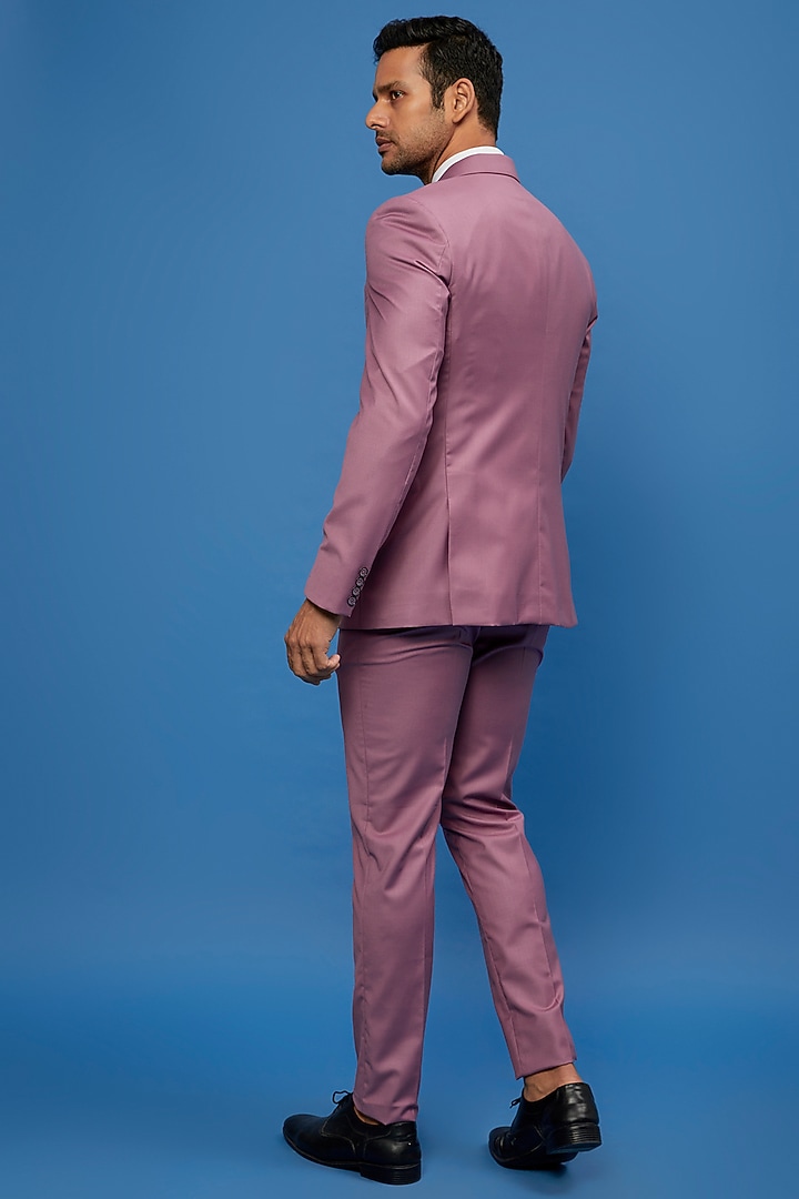 Mauve Terry Rayon Suit Set by SVEN SUITS at Pernia's Pop Up Shop