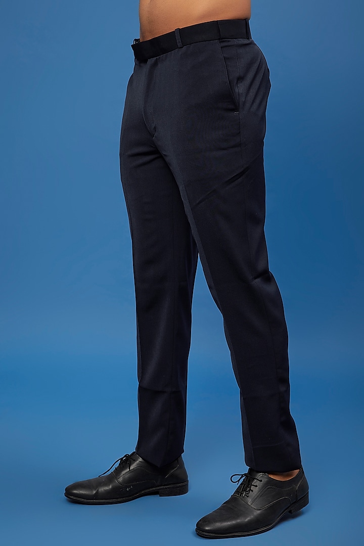 Midnight Blue Stretch Tuxedo Set by SVEN SUITS