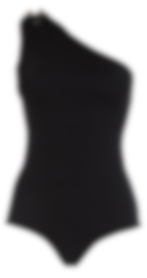 One shoulder Embellished Maillot by Shivan & Narresh