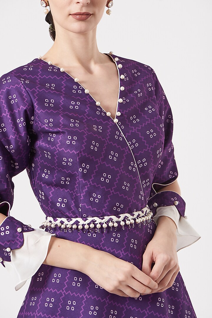 White Silk Co-Ord Set by Studio Bagechaa at Pernia's Pop Up Shop