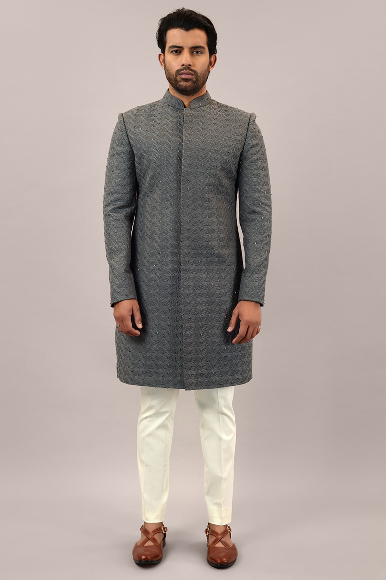 Custom Made, Men Nawabi Sherwani, Groom Wedding Indo Western Suit for Men,  Designer Elegant Indo Western Sherwani Suit, With Harem Bottom - Etsy  Finland
