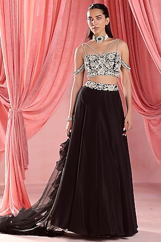 two piece indian bridesmaid dresses Two Piece Indian Wedding Dress