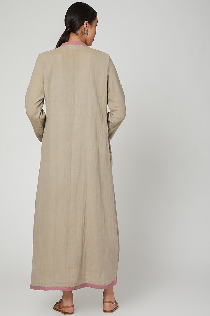Moss Green Dyed Kaftan by Stitch at Pernia's Pop Up Shop
