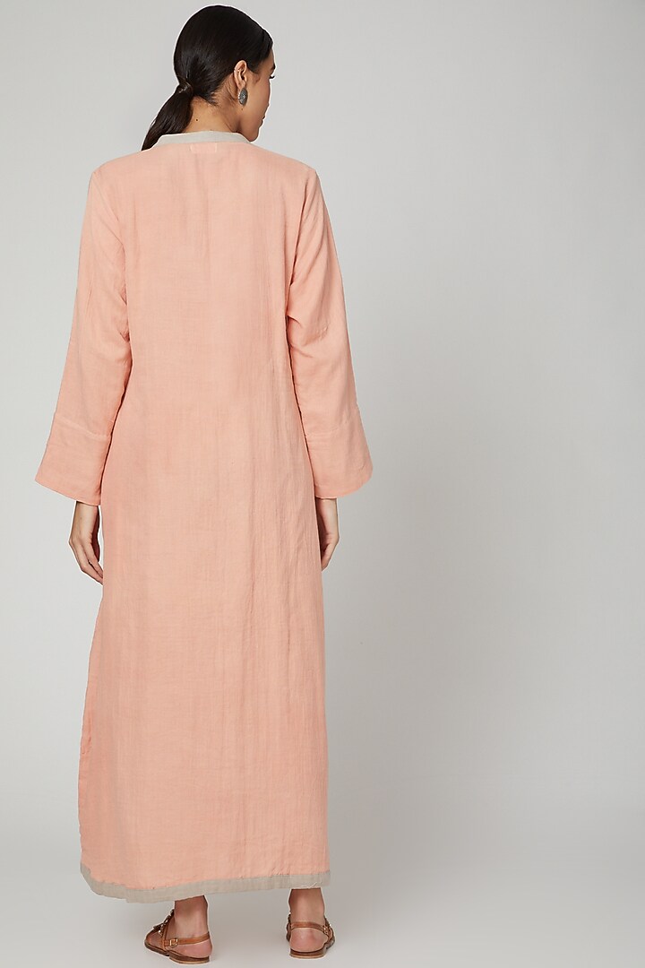 Blush Pink Dyed Kaftan by Stitch at Pernia's Pop Up Shop