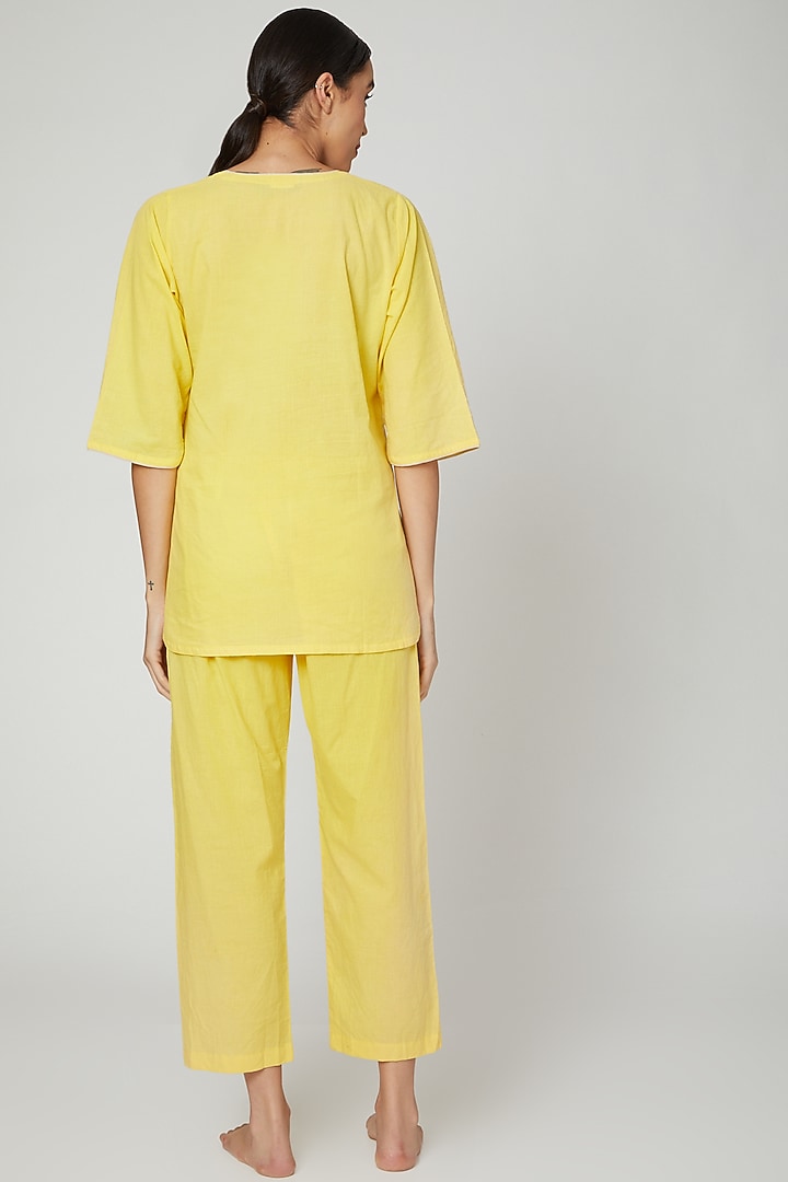 Yellow Top With Pajama by Stitch at Pernia's Pop Up Shop