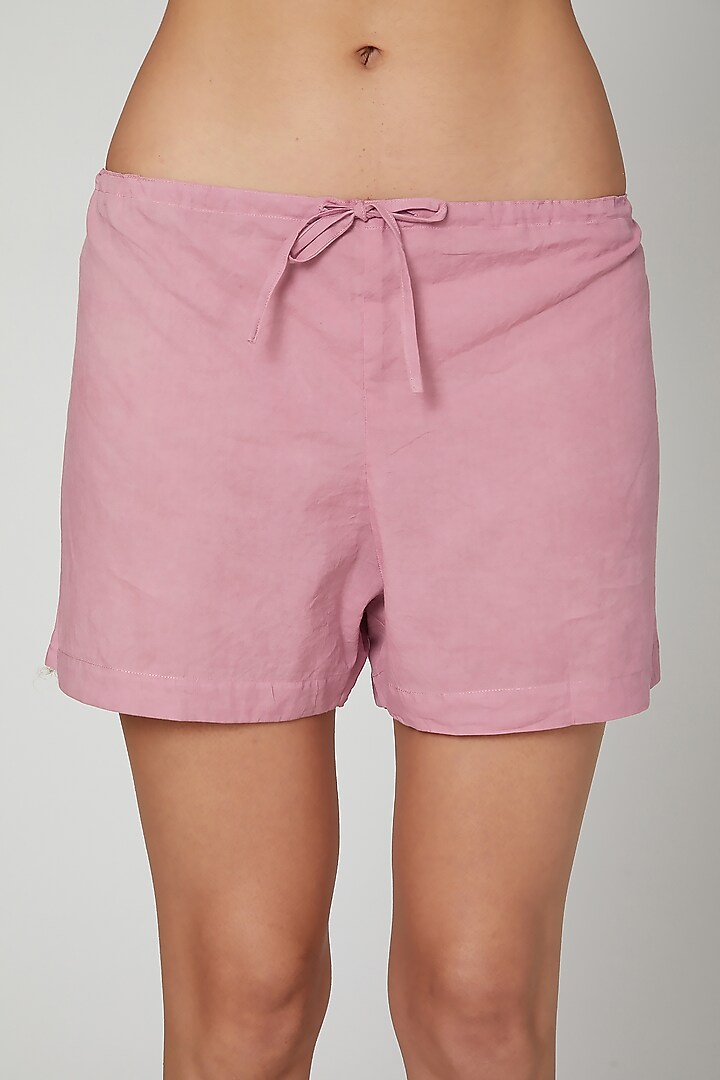 Mauve Top With Shorts by Stitch at Pernia's Pop Up Shop