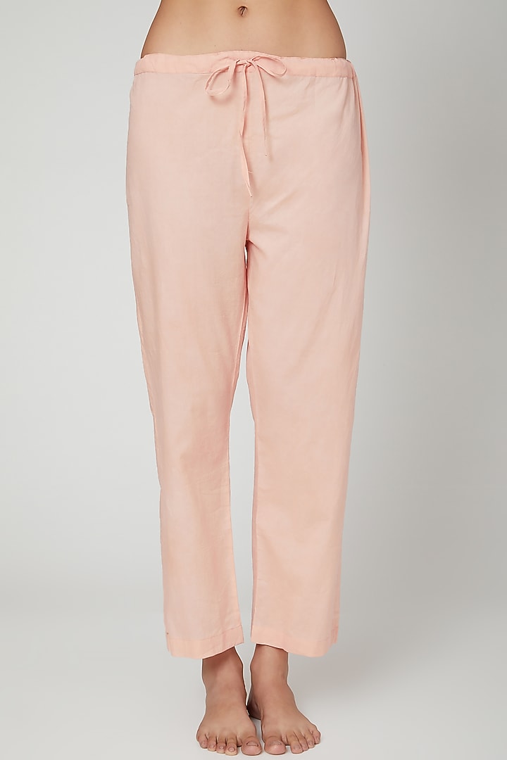 Blush Pink Top With Pajama Pants by Stitch at Pernia's Pop Up Shop