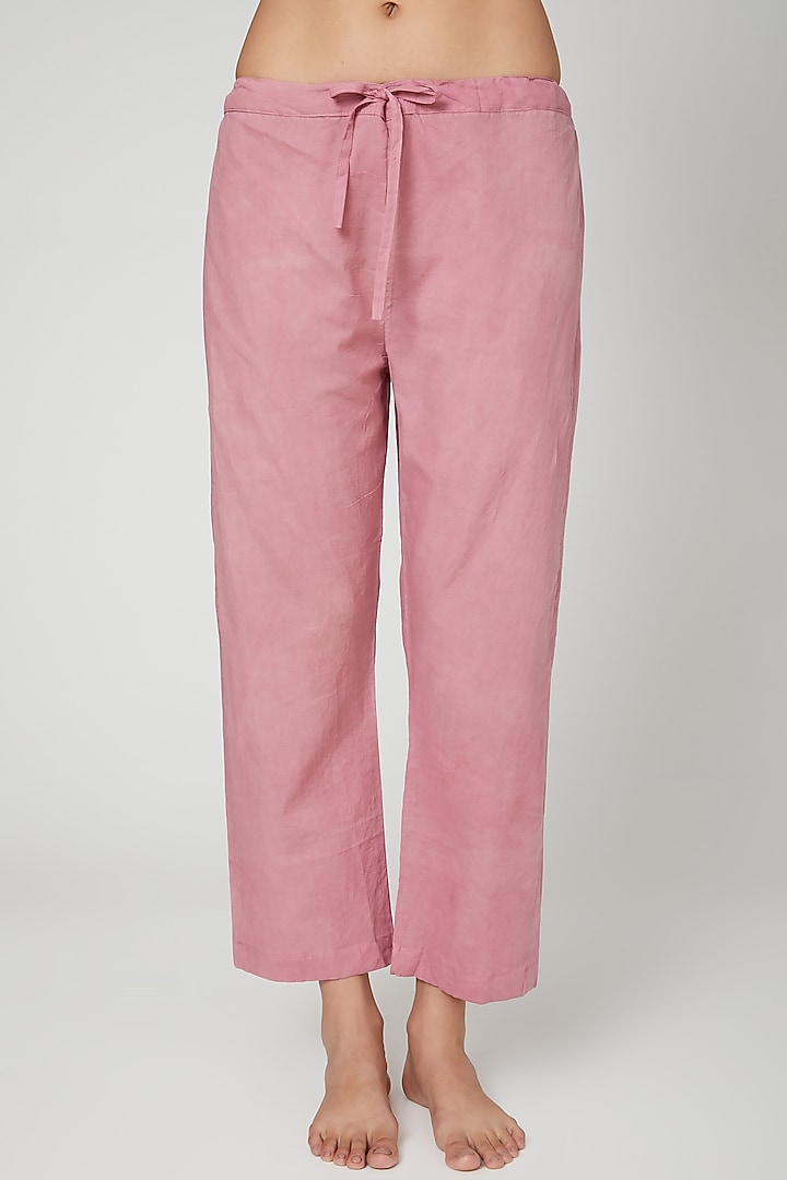 Mauve Top With Pajama Pants by Stitch at Pernia's Pop Up Shop