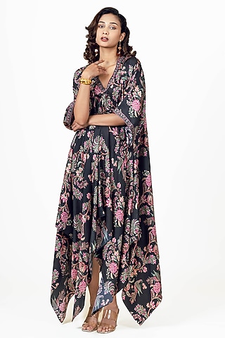 asymmetrical dress online india Buy Indo Western Asymmetrical Neck Indian Plus Size Dresses Online for Women in USA