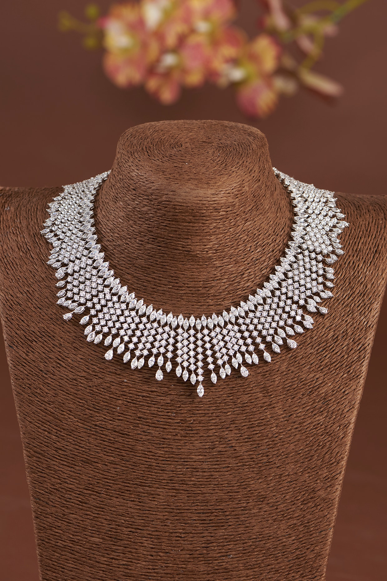 [TATIANA] 925silver☆Brilliant Pastel Mix Necklace 全2色 Colormix Butterfly Ring Necklace - Brighton