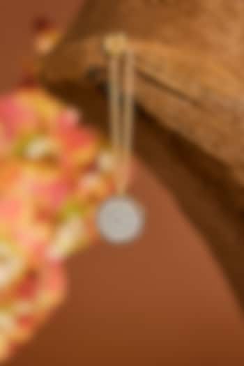 Yellow Gold Finish Zircon & Sapphire Stone Watch Charm In Sterling Silver by STELLA CREATIONS at Pernia's Pop Up Shop