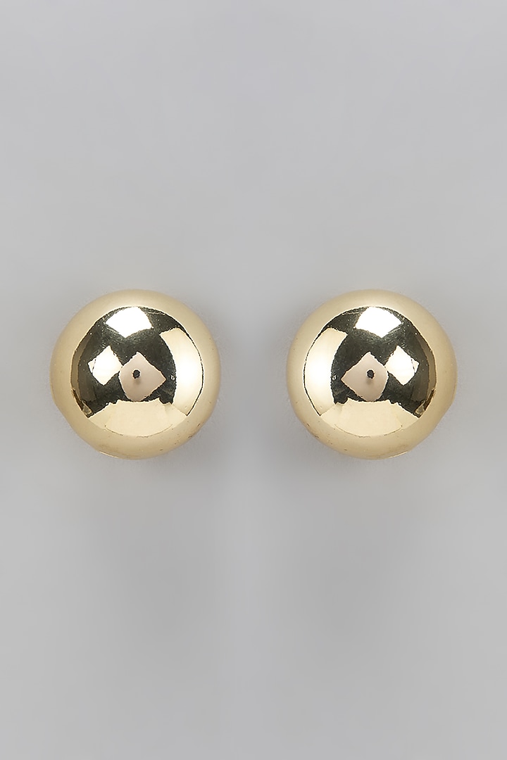 White Finish Pearl Hoop Earrings by Studio6 Jewels at Pernia's Pop Up Shop