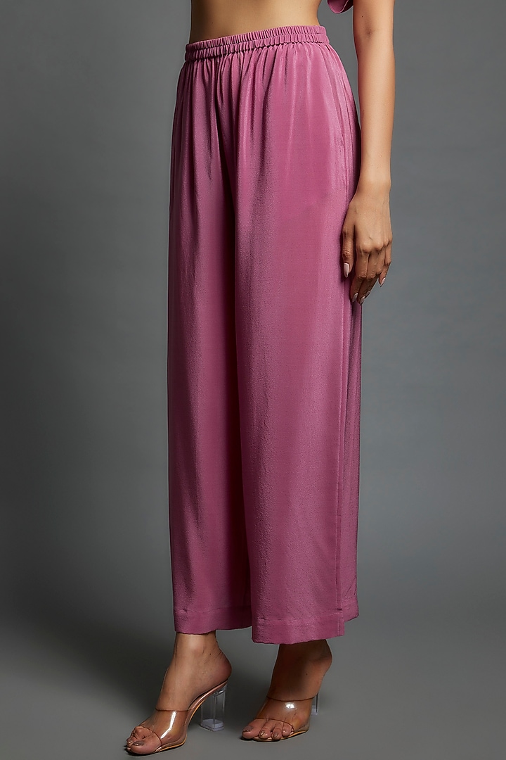 Pink Silk Tunic Set by Stephany at Pernia's Pop Up Shop