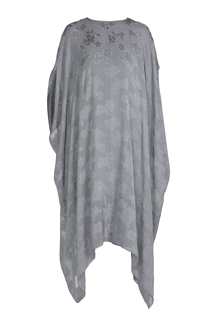 Grey Floral Printed Tunic With Inner by Stephany