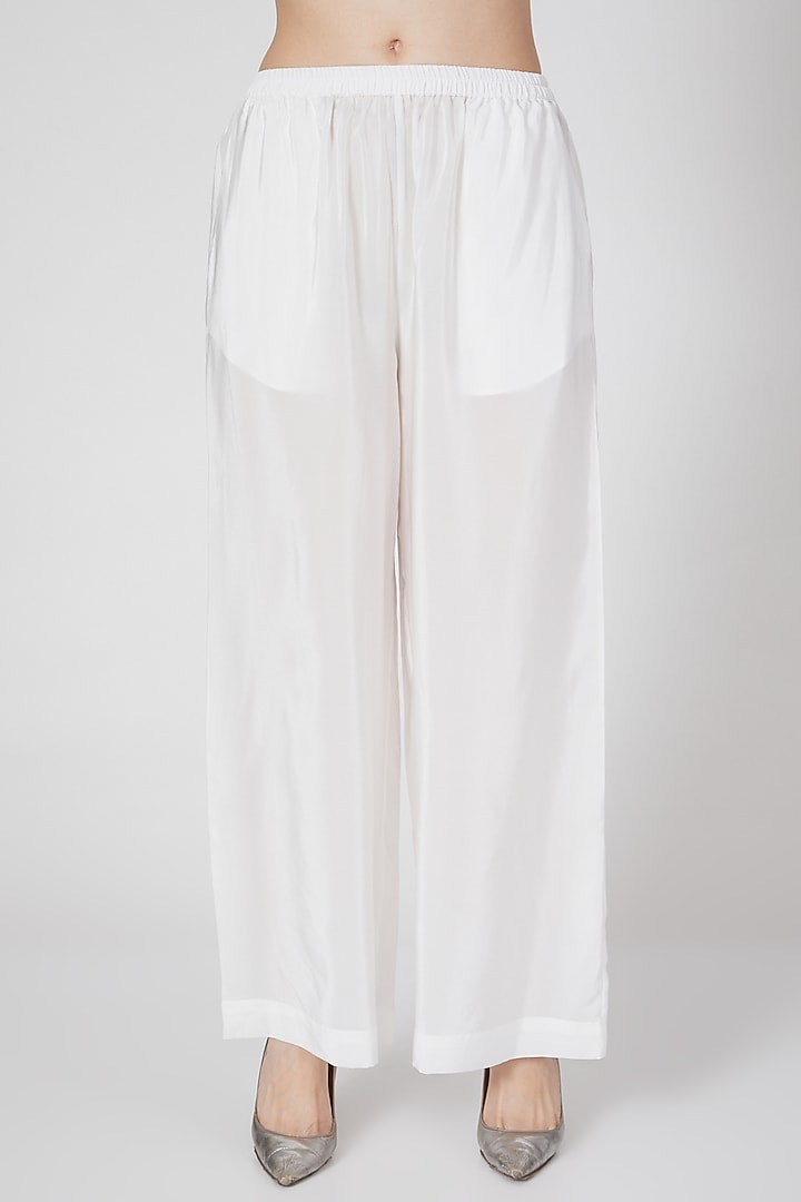 White Trouser Set by Stephany at Pernia's Pop Up Shop