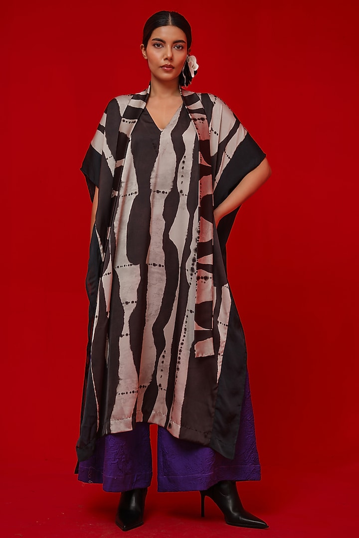 Aubergine Crushed Cotton Pants by STOIQUE at Pernia's Pop Up Shop