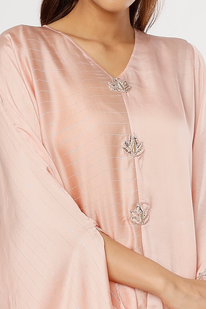 Blush Pink A-Line Tunic by Shruti Ranka at Pernia's Pop Up Shop
