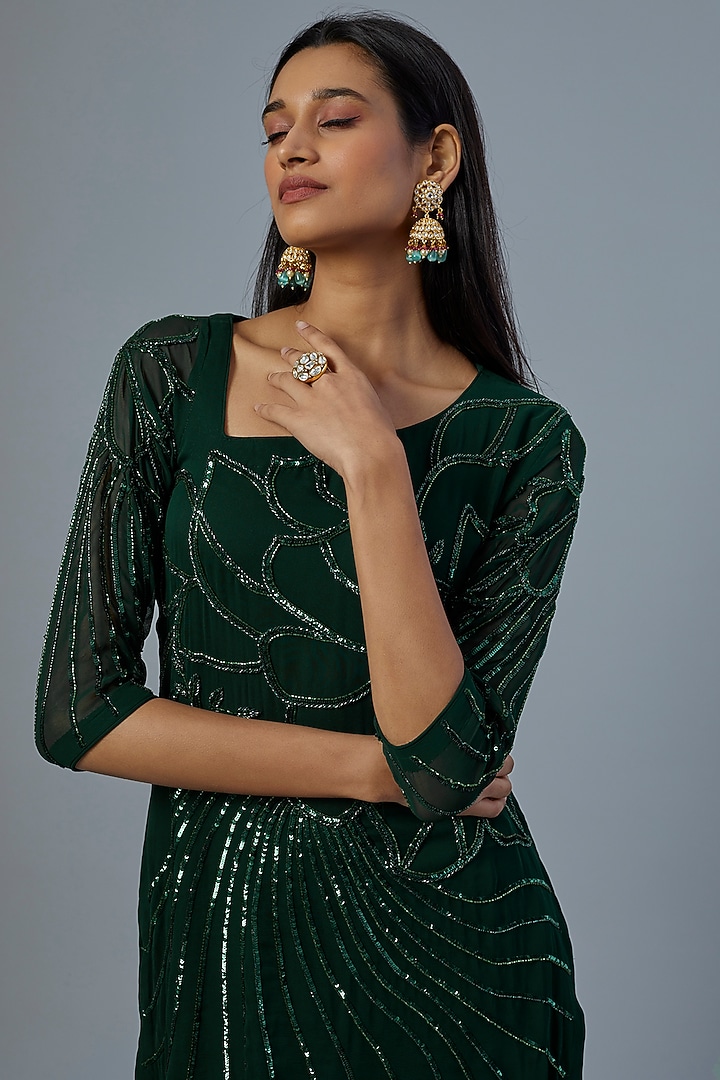 Zia Co-ord Set - Emerald Green