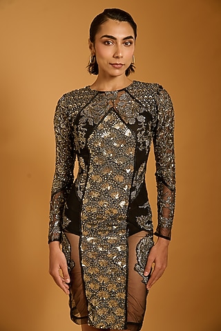 Buy Knee Length Net Dress for Women Online from India's Luxury Designers 2026 Buy Knee Length Net Dress for Women Online from India's Luxury Designers 2026