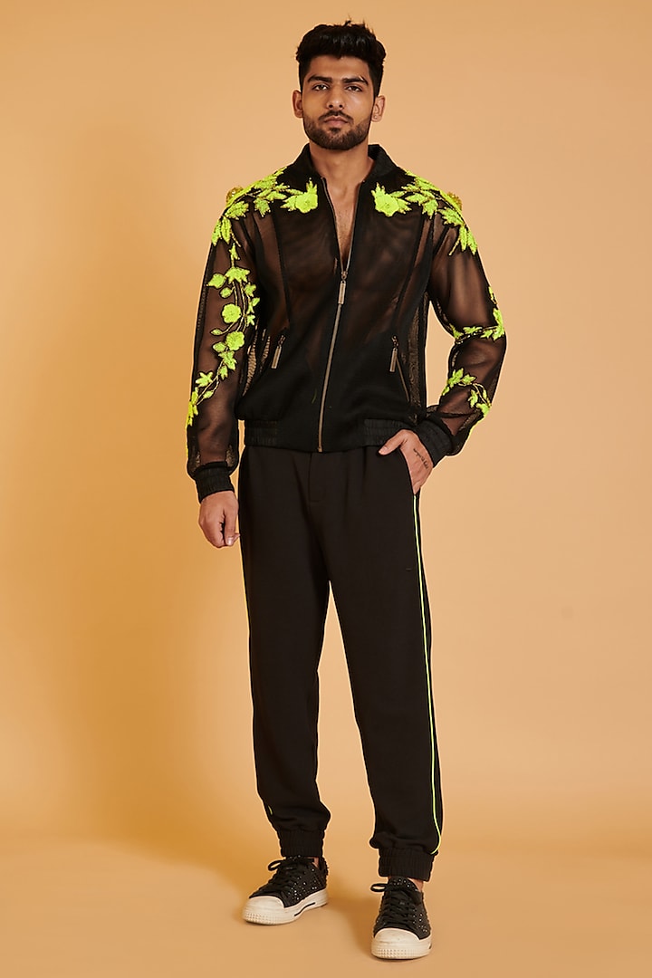 Embroidered bomber jacket - Versace - Men