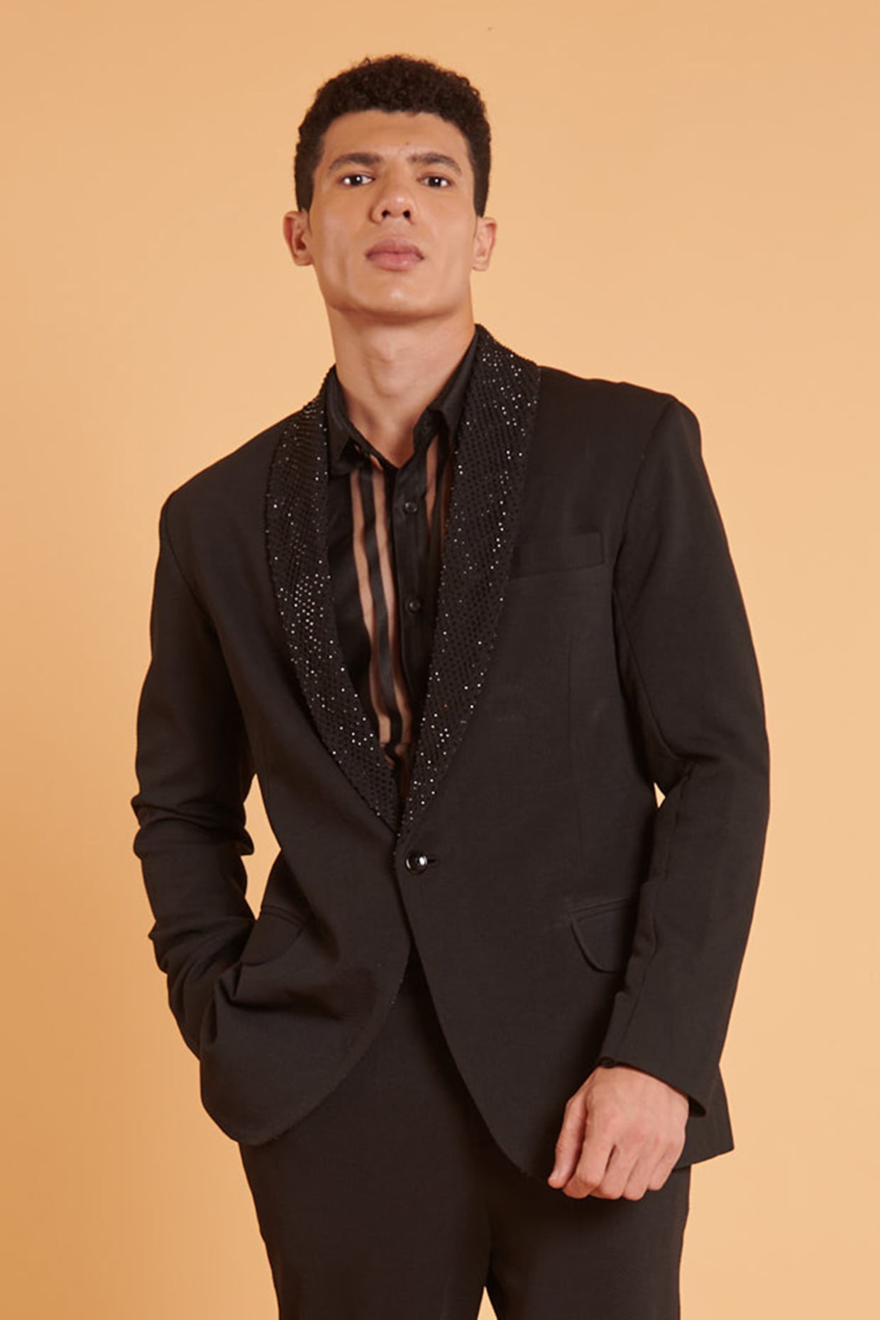 Mesh blazer cheap mens