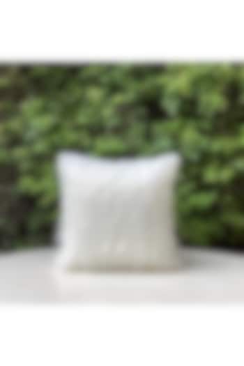 Ivory Faux Fur Cushion Cover by Studio Covers