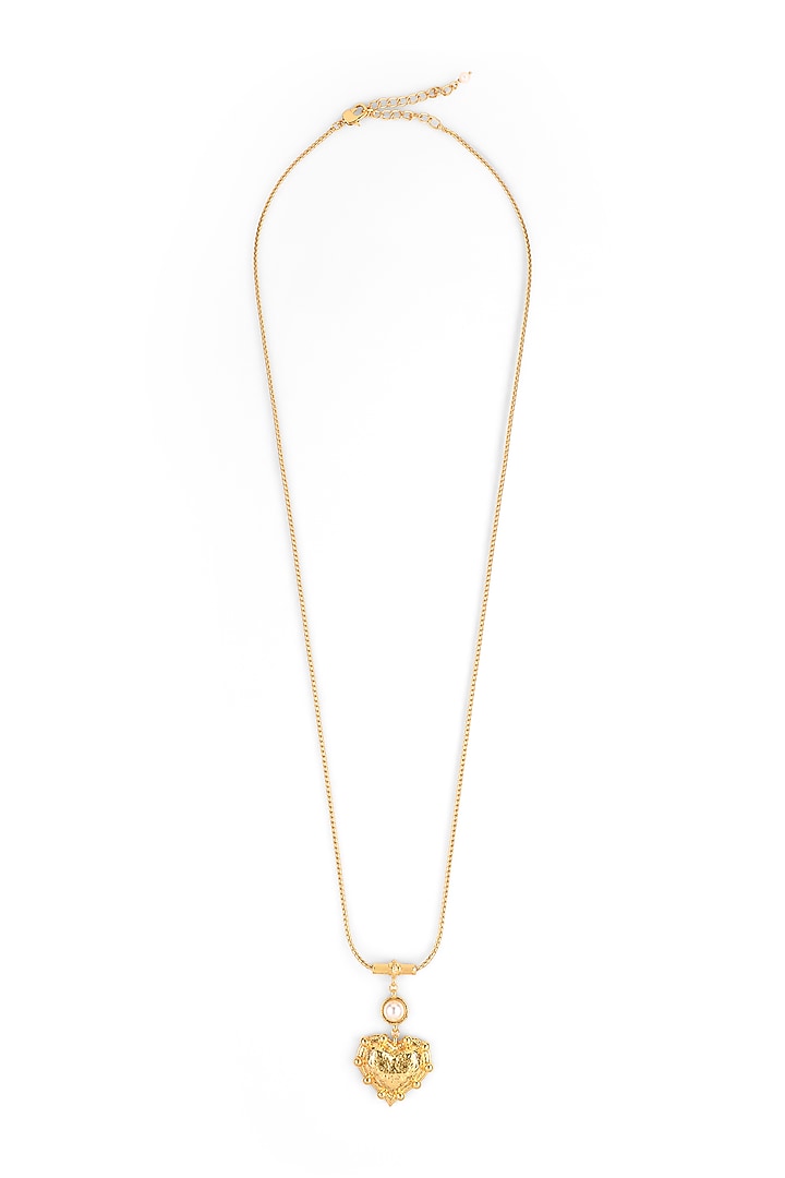 Gold Plated Freshwater Pearl Necklace by SUCRA at Pernia's Pop Up Shop