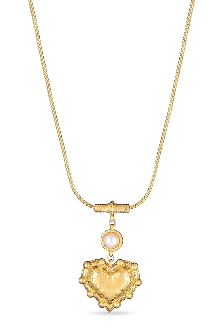 Gold Plated Freshwater Pearl Necklace by SUCRA at Pernia's Pop Up Shop