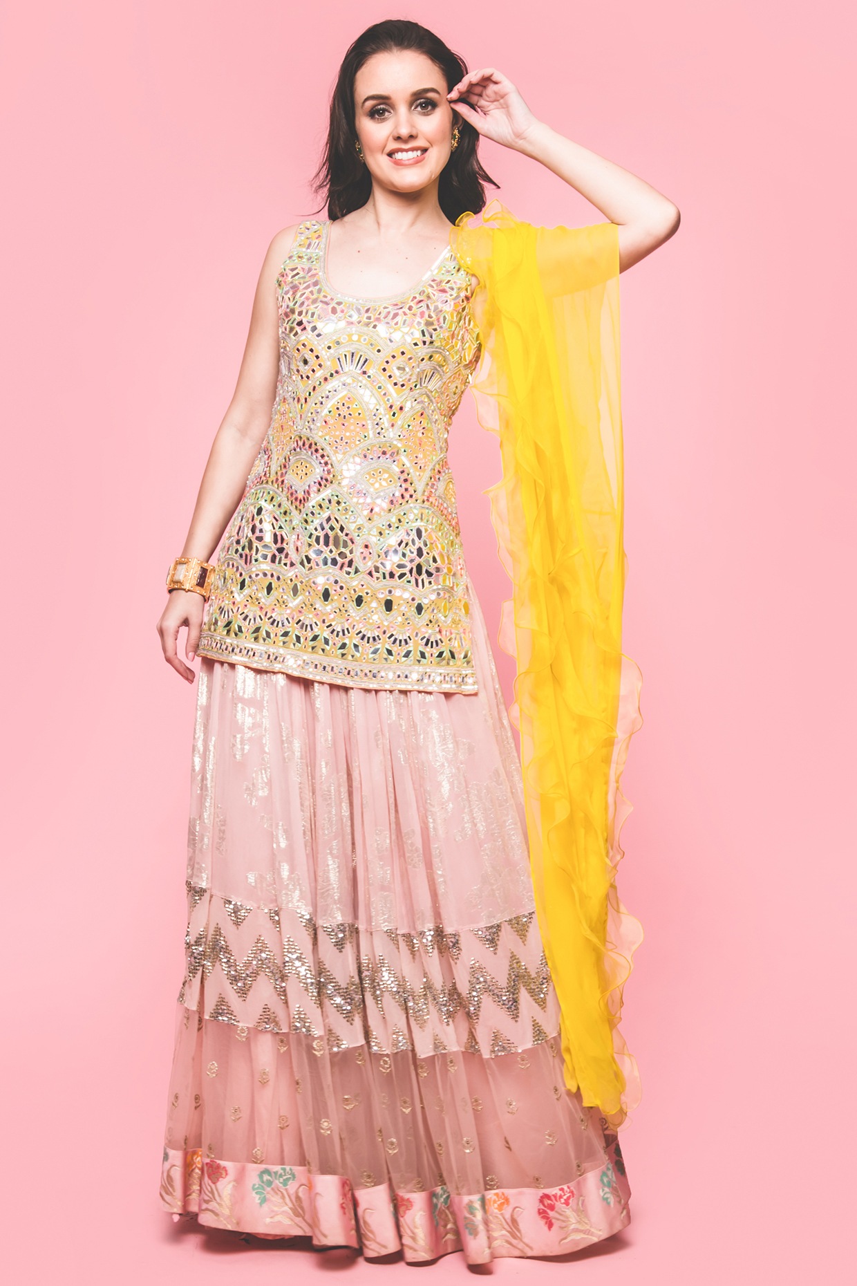 Buy Stylish Flared Lehengas Collection At Best Prices Online