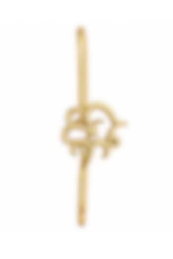 Gold Plated Sculpted Ear Cuff by Suhani Pittie at Pernia's Pop Up Shop