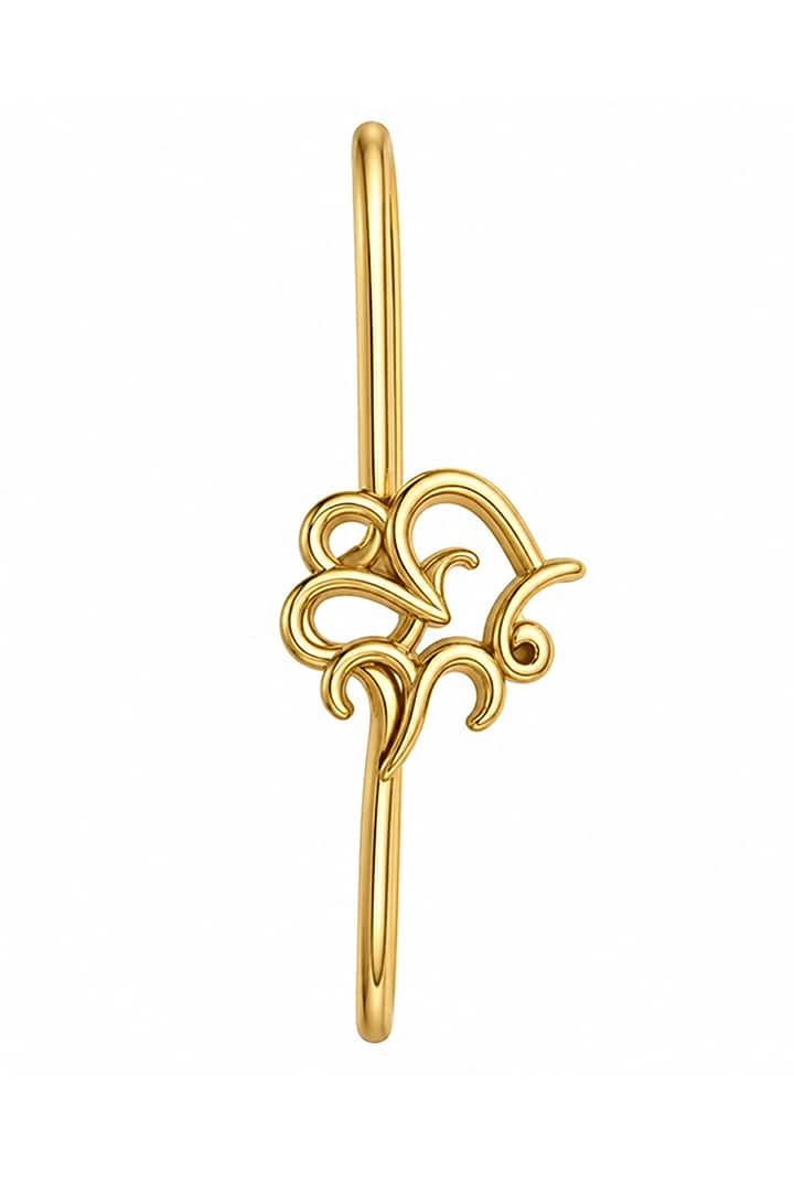 Gold Plated Sculpted Ear Cuff by Suhani Pittie at Pernia's Pop Up Shop