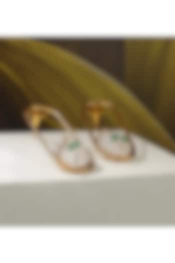 Gold Plated Dangler Earrings by Suhani Pittie at Pernia's Pop Up Shop