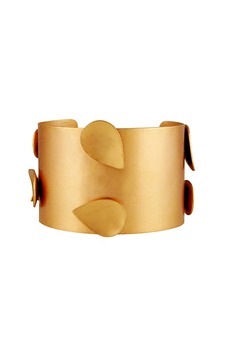 Gold Plated 7 Drop Cuff by Suhani Pittie at Pernia's Pop Up Shop