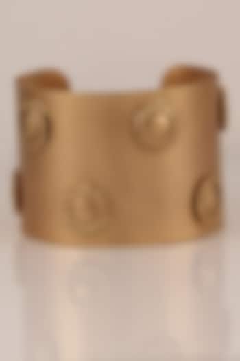 Gold Plated Medea Chakra Hand Cuff by Suhani Pittie at Pernia's Pop Up Shop