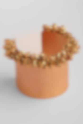 Gold Plated Ghungroo Cuff by Suhani Pittie at Pernia's Pop Up Shop