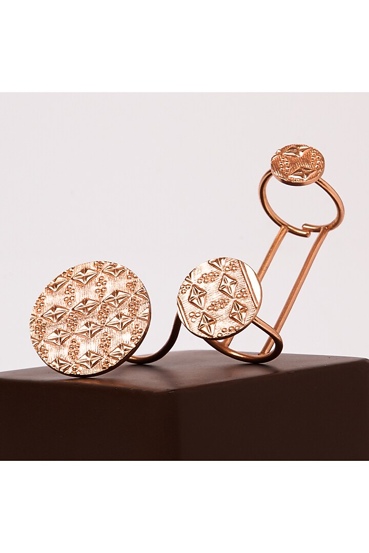Gold Plated Handmade Ring by Suhani Pittie at Pernia's Pop Up Shop