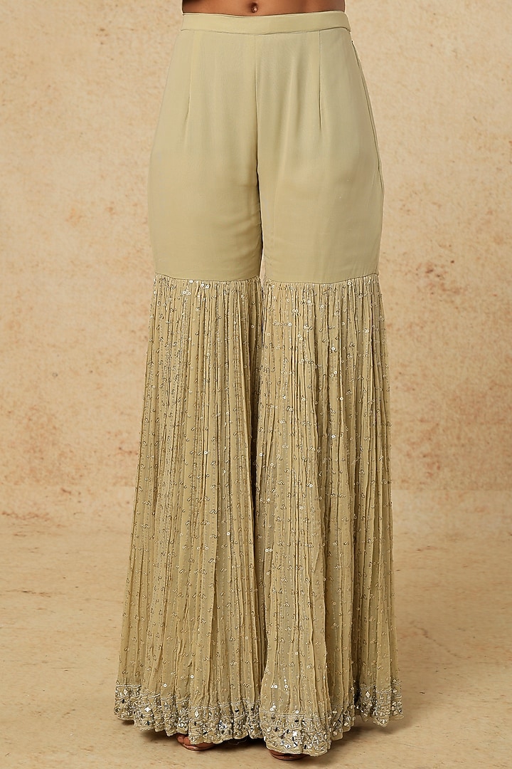 Pista Embroidered Wedding Anarkali Set by Suhino at Pernia's Pop Up Shop