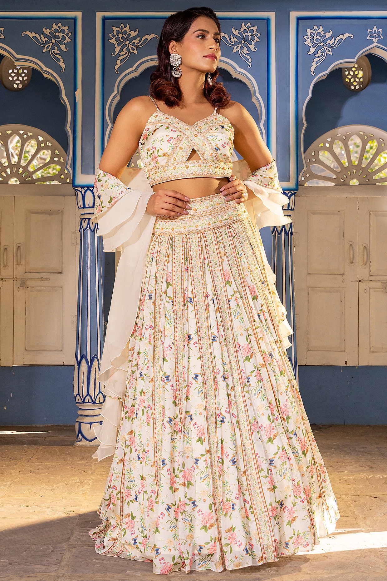 Buy Stylish White Wedding Lehengas Collection At Best Prices Online