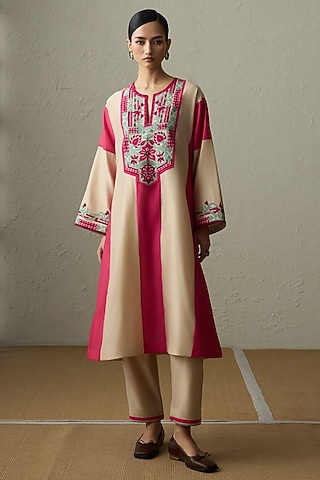 indian dresses online usa Green and White Printed Dress | Harmony Hues ensuring a stylish and sophisticated look. Indian Party Wear Women Dresses