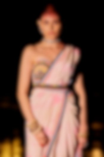 Multi-Colored Net Blouse by SurilyG at Pernia's Pop Up Shop