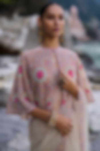 Multi-Colored Net Blazer by SurilyG at Pernia's Pop Up Shop