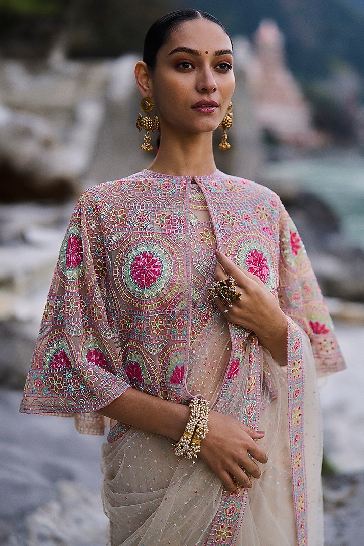 Multi-Colored Net Top by SurilyG at Pernia's Pop Up Shop