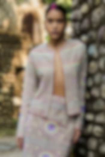 Multi-Colored Net Jacket by SurilyG at Pernia's Pop Up Shop